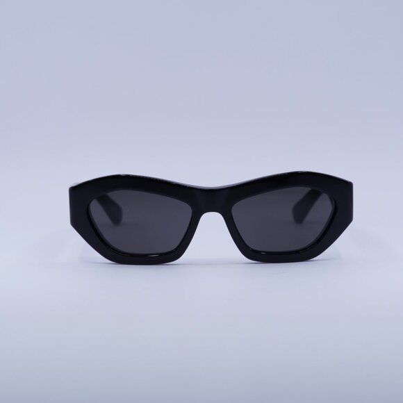 ?️ New Bottega Veneta BV1221S 001 Sunglasses - Black Frame, Grey Lenses main image 6